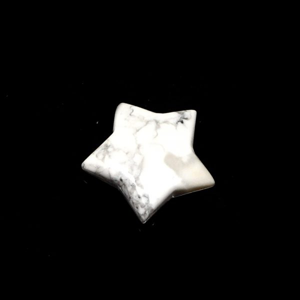 Howlite Star medium All Specialty Items crystal star