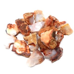 Carnelian raw 16oz All Raw Crystals bulk carnelian