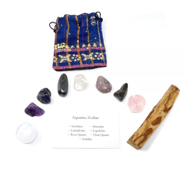 Crystal Kit ~ Aquarius Zodiac All Specialty Items aquarius crystal kit