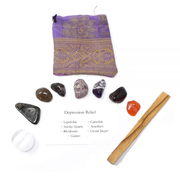 Crystal Kit ~ Depression Relief All Specialty Items crystal kit