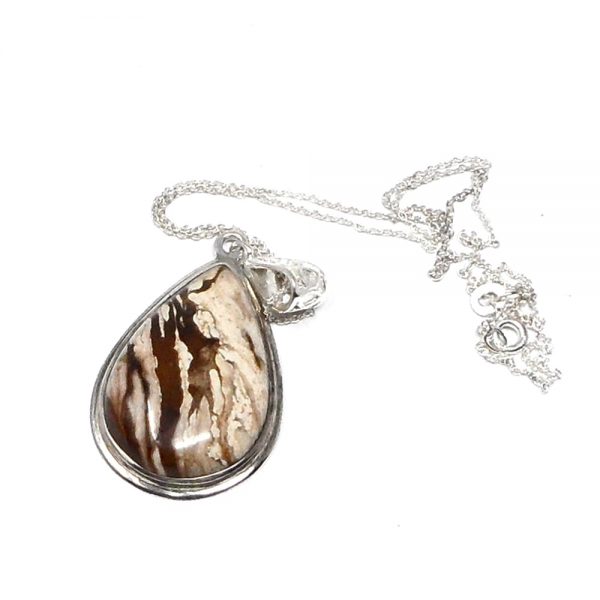 Dripping Spring Box Jasper Necklace All Crystal Jewelry crystal necklace