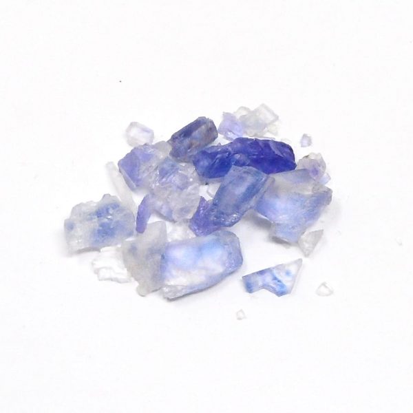 Blue & Clear Halite Crystals All Raw Crystals blue halite