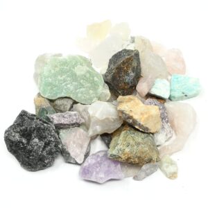 Raw Mixed Stones 16oz All Raw Crystals bulk crystals