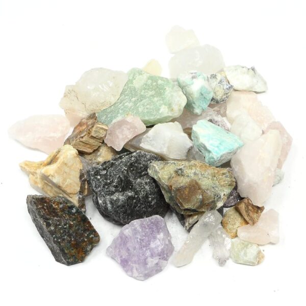 Raw Mixed Stones 16oz All Raw Crystals bulk crystals