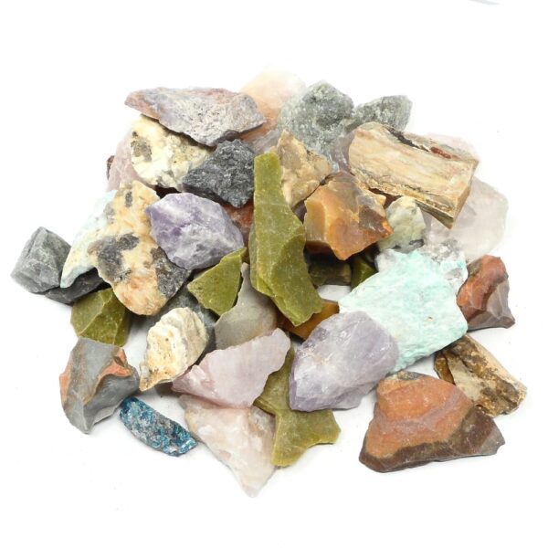 Mixed Raw Stones 16oz All Raw Crystals agate