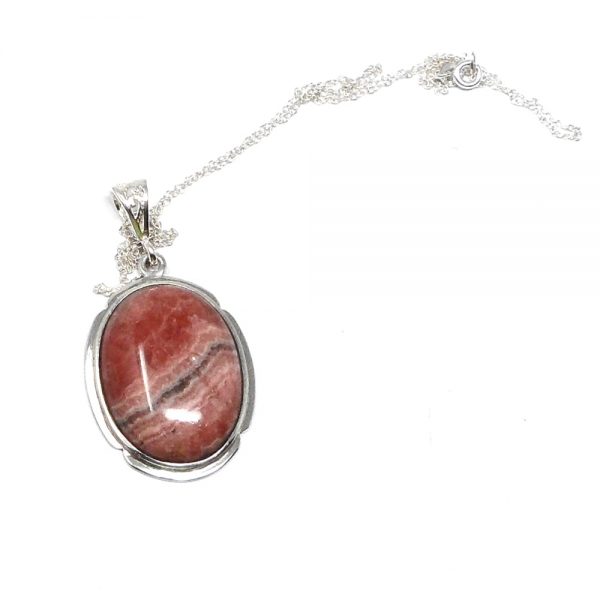Rhodochrosite Necklace All Crystal Jewelry crystal necklace