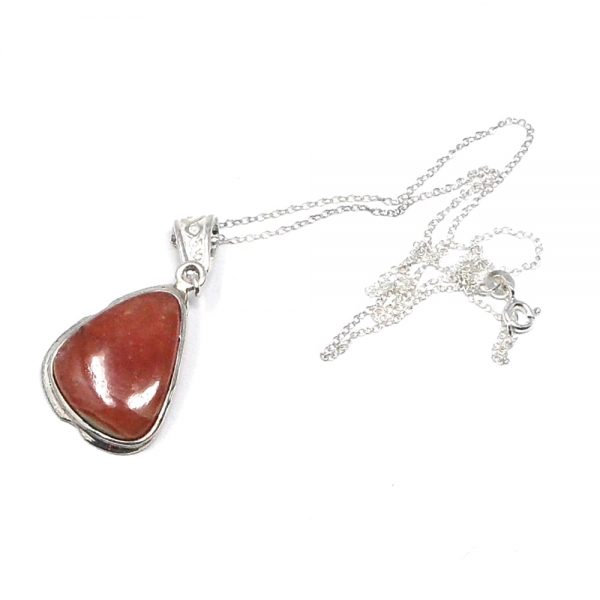 Rhodochrosite Necklace All Crystal Jewelry crystal necklace