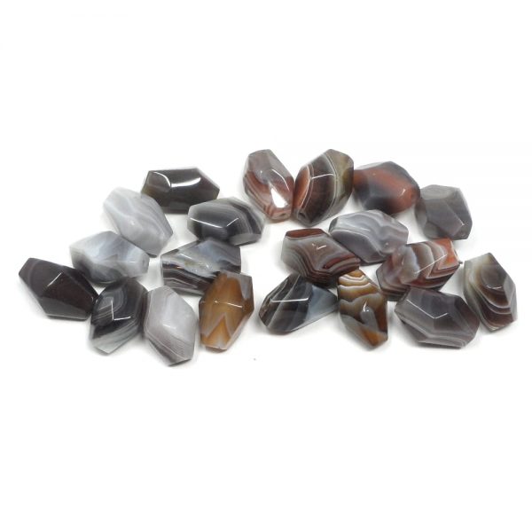 Agate Faceted Bead Strand All Crystal Jewelry agate