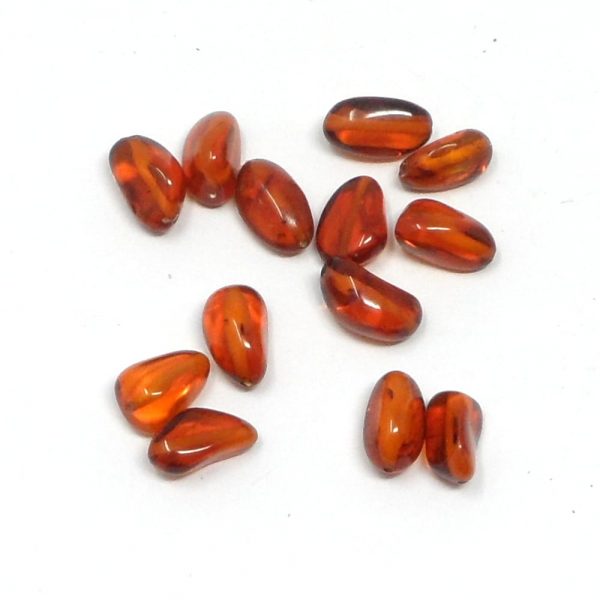 Amber Polished Beads All Crystal Jewelry amber