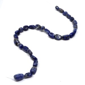 Sodalite Tumbled Bead Strand All Crystal Jewelry bead