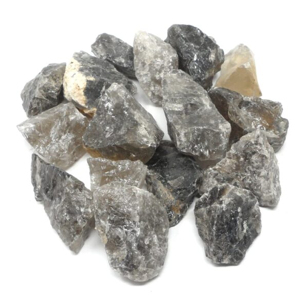 Smoky Quartz raw 16oz All Raw Crystals bulk smoky quartz