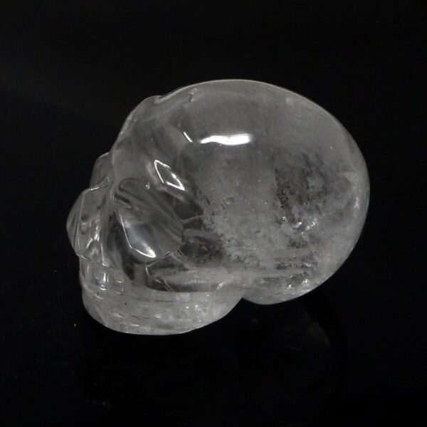 Clear Quartz Alien Skull All Polished Crystals alien skull