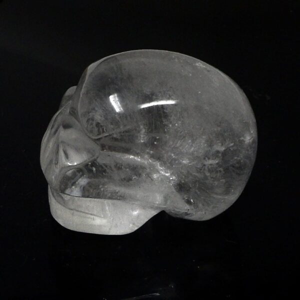 Clear Quartz Alien Skull All Polished Crystals alien skull