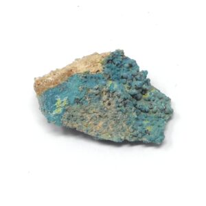 Shattukite-Malachite-Dioptase Specimen All Raw Crystals dioptase