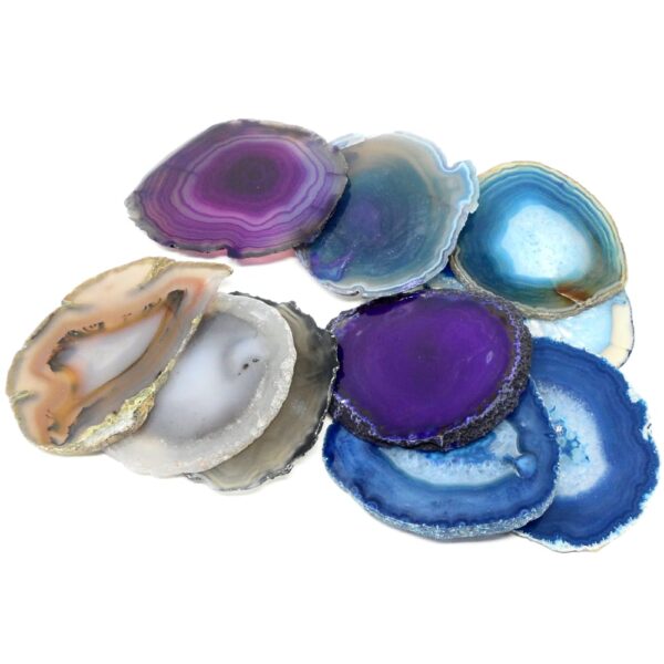 Agate Slabs Size 2 Mixed 10pk Agate Products agate