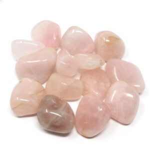 Rose Quartz xl 16oz All Tumbled Stones bulk rose quartz