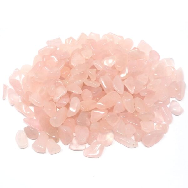 Rose Quartz xs tumbled 16oz All Tumbled Stones bulk pink quartz